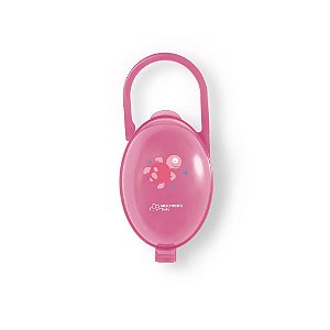 Porta Chupeta Rosa Multikids Baby - BB142