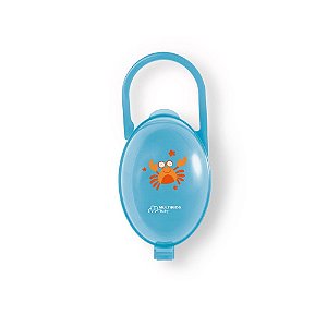 Porta Chupeta Azul Multikids Baby - BB141