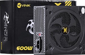 FONTE ATX VX NINJA 600W VINIK 110 220V