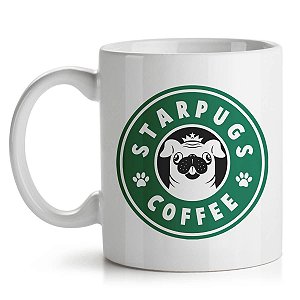 Caneca StarPugs Coffee