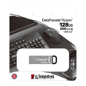 Pendrive 128gb USB 3.2 - Kingston Kyson DTKN/128GB