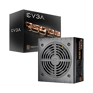 Fonte Atx 750w 80 Plus Bronze Modular - EVGA 220-B3-0750-v1