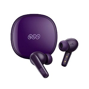 Fone de ouvido Bluetooth QCY T13X TWS - Roxo