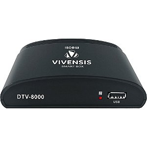 Conversor Digital Vivensis DTV 8000 Preto