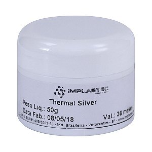 Pasta Térmica Thermal Silver 50g Implastec