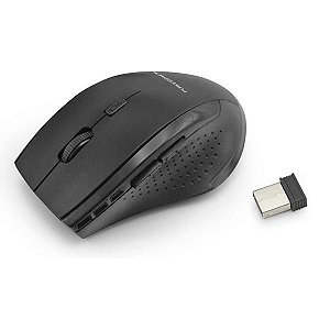 Mouse sem fio Powerpack MUS-359 BK 1600DPI - Preto