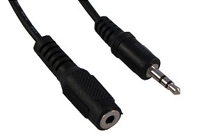 Cabo Hitto Extensor de Audio P2 (M) x Femea 1,8 Mts