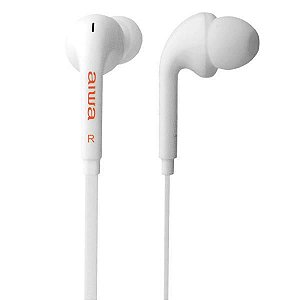 Fone de Ouvido Intraauricular Aiwa AW-B60 Branco