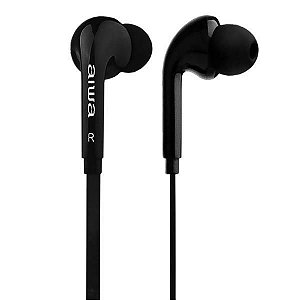 Fone de Ouvido Intraauricular Aiwa AW-B60 Preto