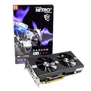 Placa de Video Sapphire RX580 Nitro+ OC 256Bits de 8Gb GDDR5