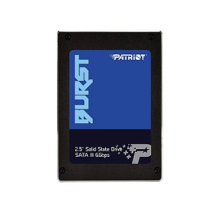HD SSD 120gb Patriot Burst SATA 3 - 2.5" PBU120GS25SSDR