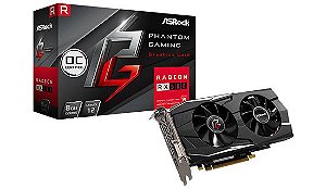 Placa Vídeo Asrock Phantom Gaming X Radeon RX580 8G DDR5 OC