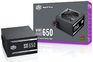 Fonte ATX 650W Real Cooler Master MPX-6501-ACAAB-WO