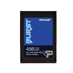 HD SSD 480gb Patriot Burst SATA 3 - 2.5" PBU480GS25SSDR