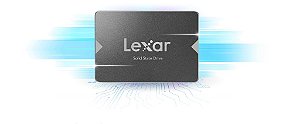 HD SSD 256gb Sata III Lexar NS100 (LNS100-256RBNA)