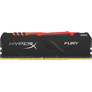 Memória Kingston HyperX 8GB DDR4 3200Mhz HX432C16FB3A/8 RGB