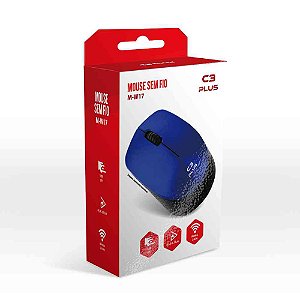 Mouse Sem Fio C3TECH M-W17BL Azul