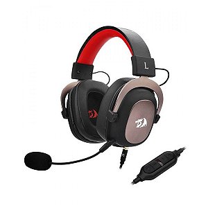 Headset Gamer Redragon Zeus 2 USB 7.1 Canais H510-1 Preto