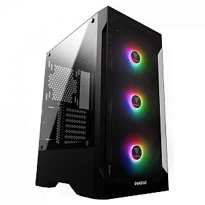 Gabinete MidTower Gamdias Talos E2 Lateral Vidro RGB