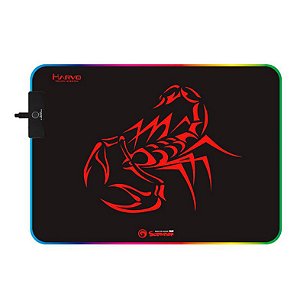 Mousepad Gamer Marvo Scorpion MG08 RGB 350X250X4MM