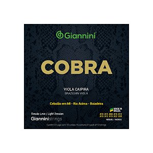 ENC GIANNINI VIOLA COBRA LEVE NIQUEL GESVNL