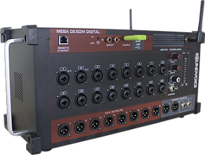 MESA DE SOM DIGITAL SOUNDVOICE LYRA MDL-16