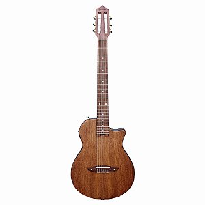 Violão Giannini Nylon Elétrico Flat Cutaway Giannini Stage STN SUC CEQ Natural Satin (NS)