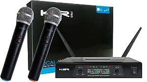 MICROFONE SEM FIO KSR KT02-M MÃO + MAO (NEW)