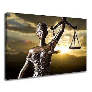 Quadro decorativo justiça - 60cm x 85cm