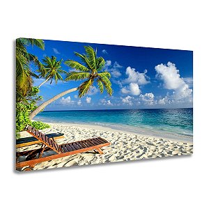 Quadro decorativo Praia 60cm x 85cm