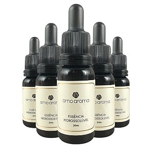 5 Essências Hidrossolúvel 20ml | Flor de Figo