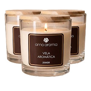 3 Vela Aromatica 200G | Mango