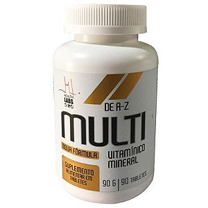 Multi Vitamínico Mineral Health Labs A-z - 90 Tabletes