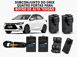 Subconjunto do onix quatro portas para botão de alta tensão