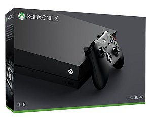 Xbox One X  1TERA  4k  Semi-Novo