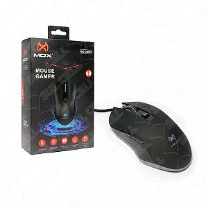 Mouse Gamer Usb 3600Dpi 6 Botoes Led Rgb (MO-GM800)-S