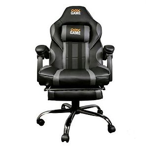 Cadeira Gamer GC300 Preta e Cinza OEX-FB