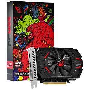 PLACA DE VIDEO AMD RADEON RX 550 4GB GDDR5 128 BITS SINGLE-FAN - GRAFFITI SERIES -FO