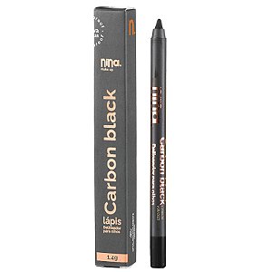 Lapis para Olhos Carbon Black - Nina Makeup