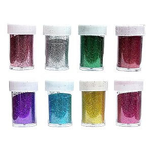 Glitter fino para maquiagem