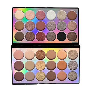 Paleta de sombras nude 36 cores * Miss Rose