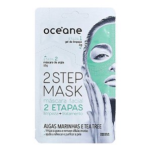 Máscara Facial Algas Marinhas e Tea Tree - Oceane
