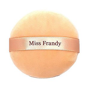 Esponja redonda de veludo para maquiagem - Miss Frandy
