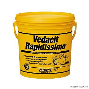 Impermeabilizante Aditivo Vedacit Rapidissimo 4kg Otto Baumgart