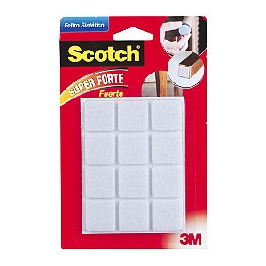 Feltro sintético Quadrado Branco Scotch M 3M