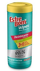 Esfrebom Wipes Pano Umedecido Desinfetante Bettanin