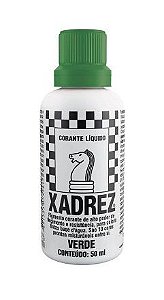 Corante Líquido Xadrez 50ml Azul - Tua Casa Ferragem