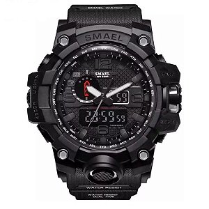 Relogio Masculino Militar Blackops Esporte Preto Smael 1545