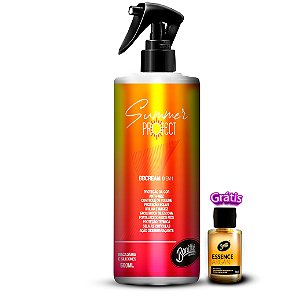 Protetor térmico spray 10 in 1 Summer Protect - 500ml + grátis óleo de 9ml