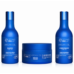 KIT pós quimica Techno Pro-care argan - 300ml